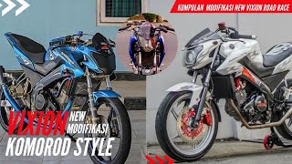 MODIFIKASI NEW VIXION ROADRACE | kumpulan modifikasi vixion new style road race keren