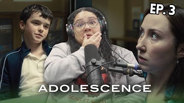 JAMIE IS SCARY! - Adolescence 1x03 REACTION & REVIEW S01E03 | JuliDG