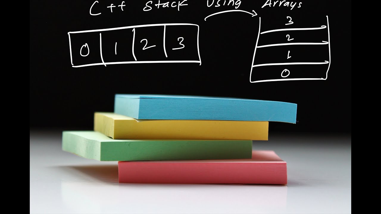 C++ Stack using Array - YouTube