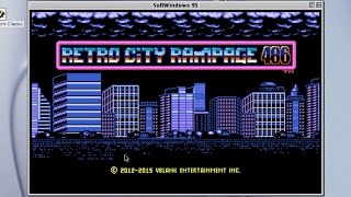 Playing Retro City Rampage 486 on Mac OS 9 using SoftWindows 95