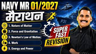 LAST DAYS NAVY MR 2027 | SCIENCE MARATHON 💯 40+ Score Booster Class BY SATYDEV SIR