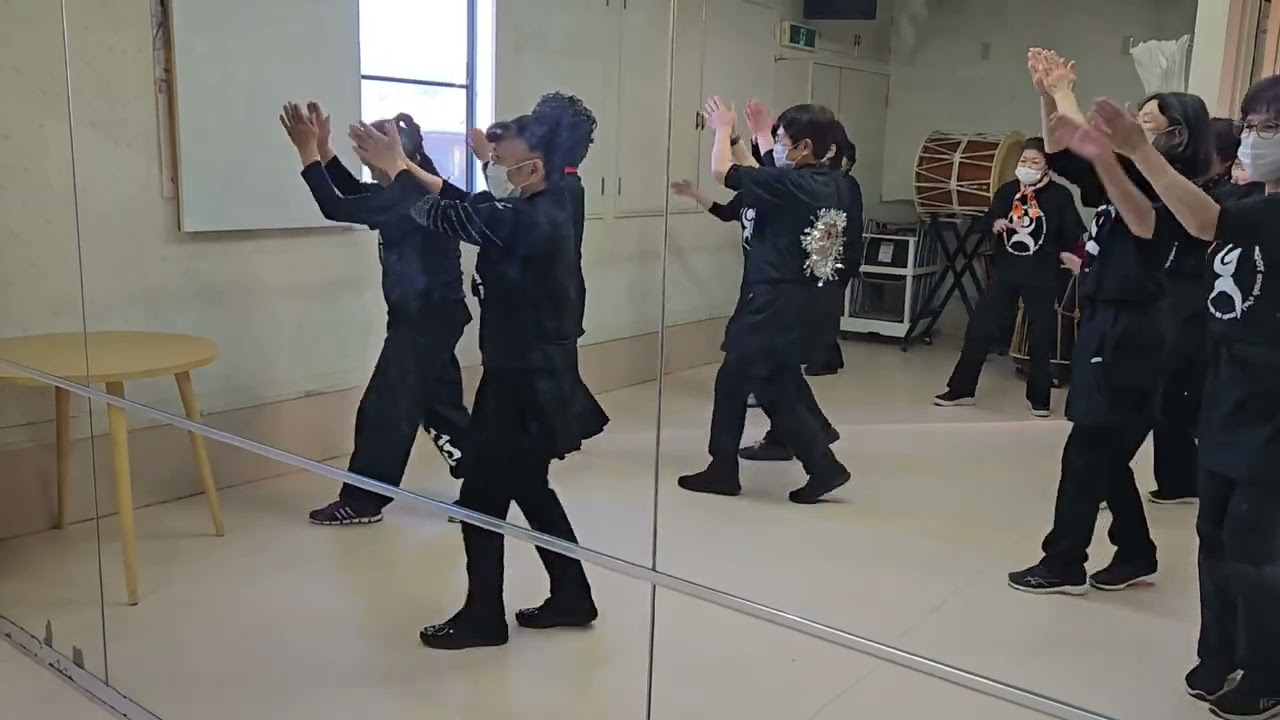 英子の八木節、手✋踊り