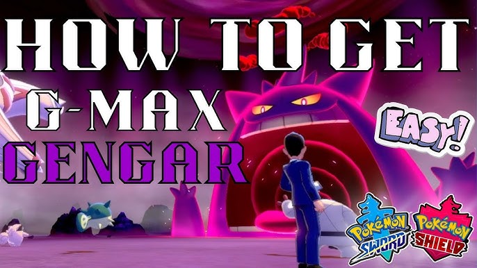 ✨Pokémon Shield: SHINY GIGANTAMAX GENGAR IN A MAX RAID DEN!✨ 