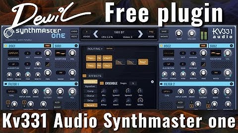 Synthmaster one FREE