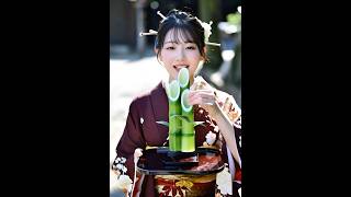 Quiet Shatter ASMR｜Bamboo Crystal Candy Bite in Sunlight