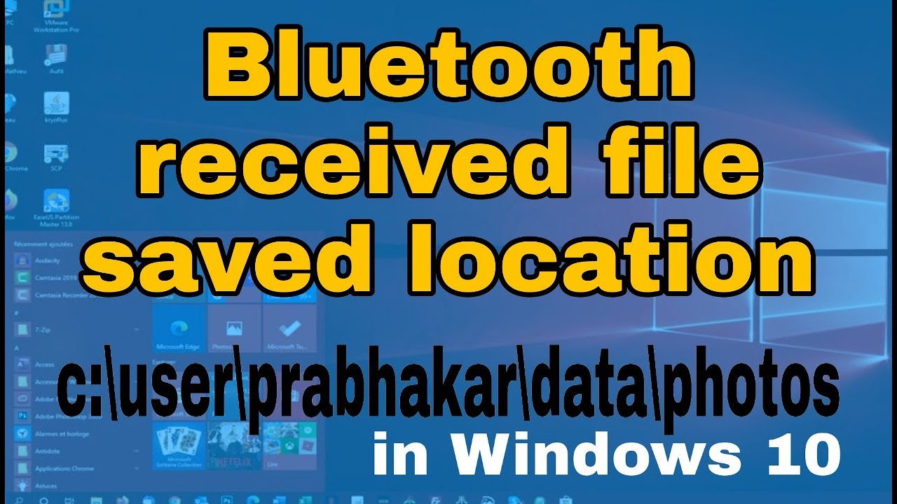 #Usefultricktrack #Bluetoothsettinginpc Where Are Bluetooth Received Files Saved In Windows 10?