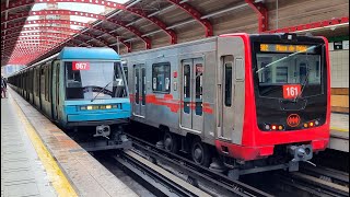 Metro de Santiago / Mix de Trenes
