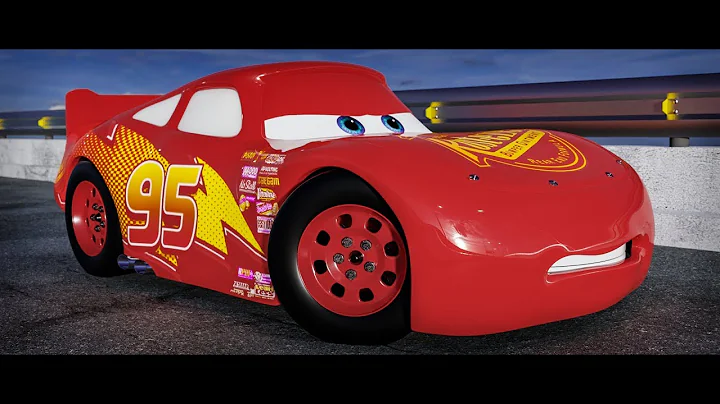 Lightning McQueen Cars Animation Showcase