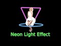 Neon Light Effect Photopea Tutorial II  Cara membuat efek cahaya Neon