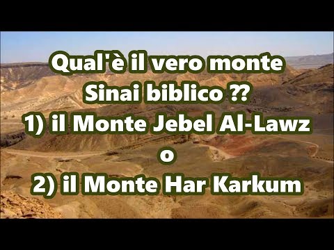 Video: Quale montagna salì Mosè?
