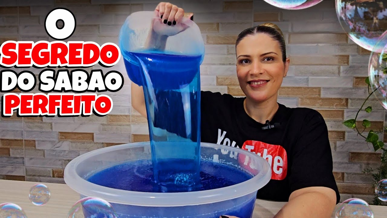 DESCUBRA O SEGREDO DE UM SABÃO PERFEITO ESPUMANTE E PERFUMADO 😍💙
