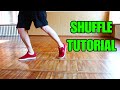 HOW TO SHUFFLE DANCE. T-STEP. TUTORIAL FOR BEGINNERS