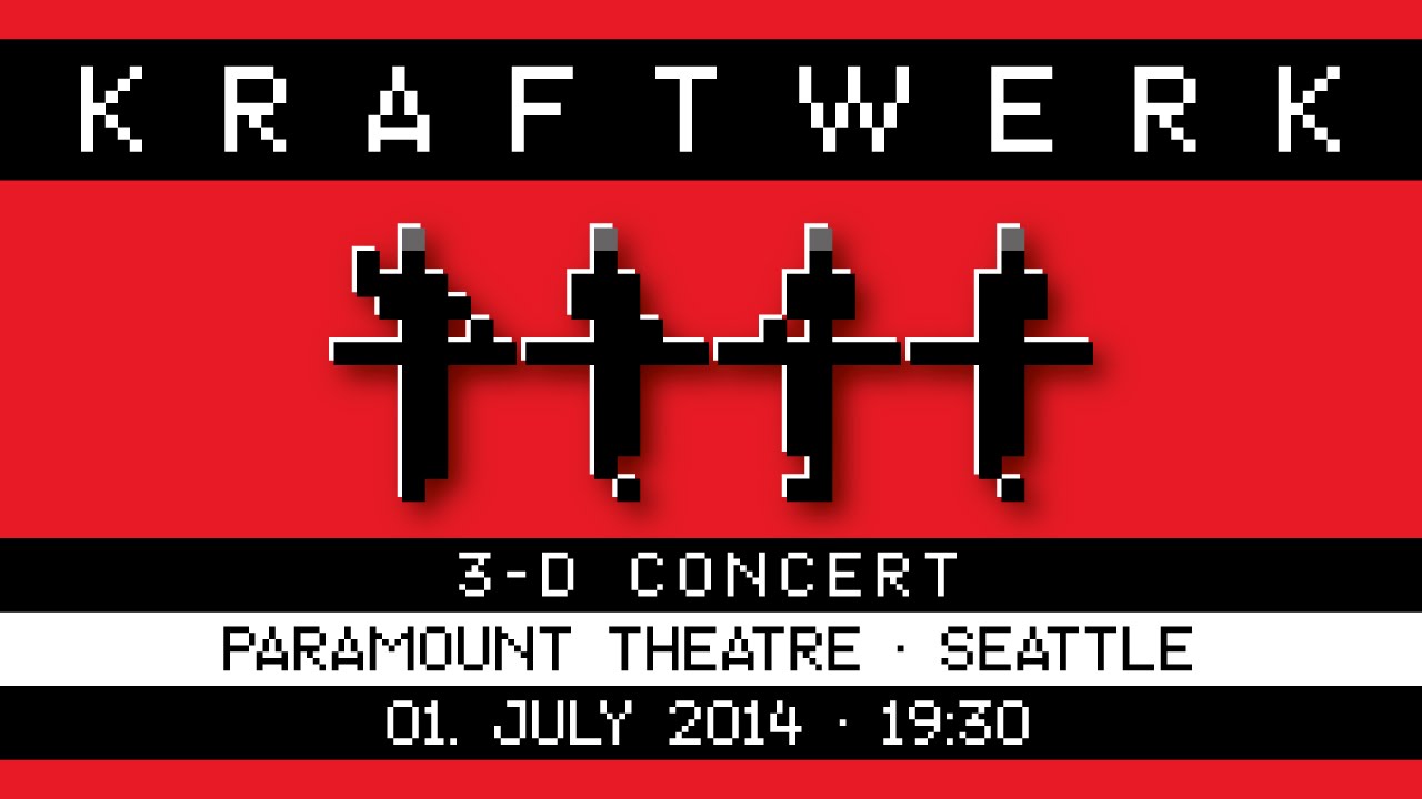 Kraftwerk Paramount Theatre, Seattle, 20140701 YouTube