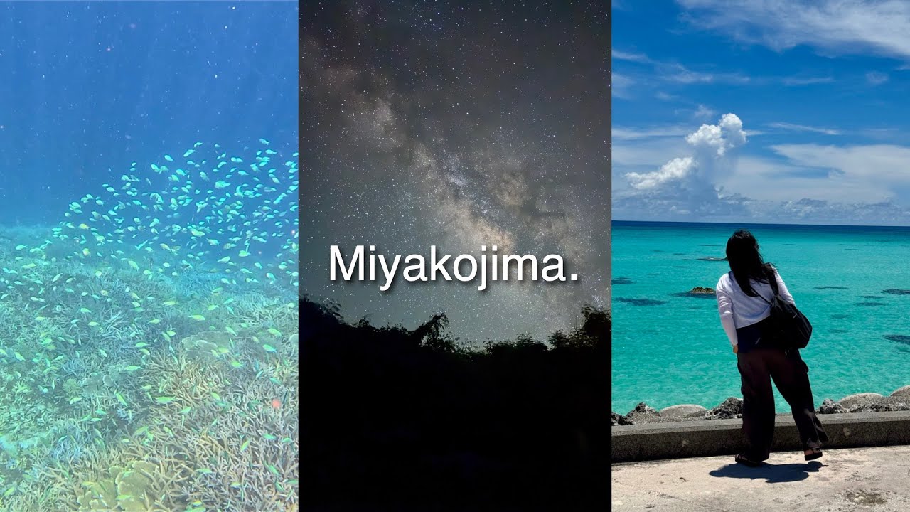행복은 2시간 반 거리에 있었다🩵 미야코지마 브이로그 ① | 야비지 투어에서 거북이 본 썰, 셀프 은하수 촬영, 맛집 추천, 오릭스렌트카,류카뉴본2025