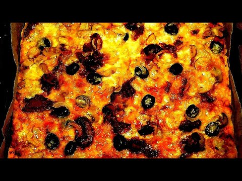 Video: Wie Man Leckere Vegetarische Pizza Macht