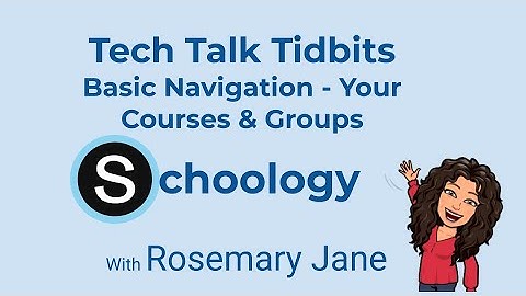 Sgy: Basic Navigation - Your Courses & Groups Tidbit Video