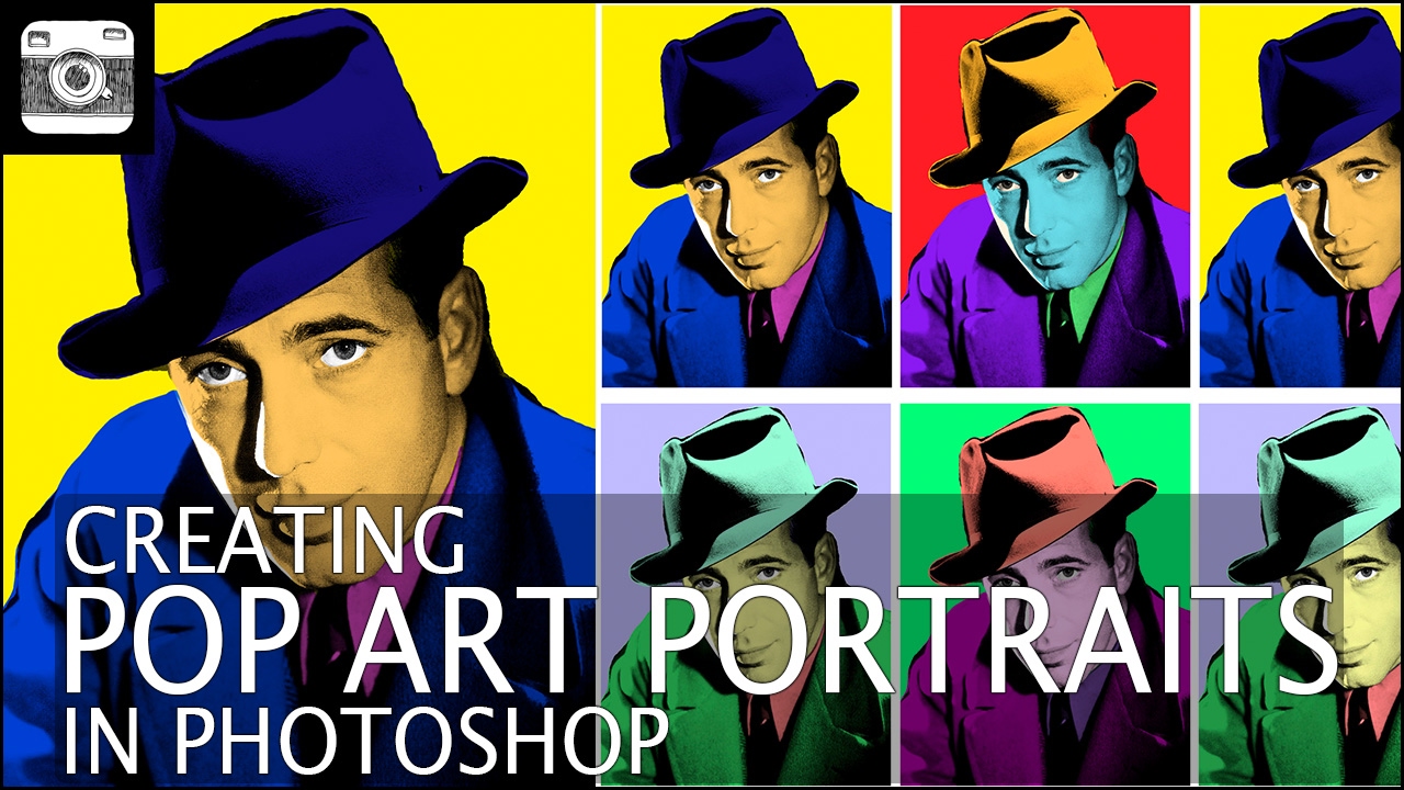 Creating Pop  Art  Portraits in Photoshop  YouTube