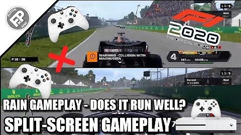 F1 2020 - Split-screen Gameplay | Xbox One S