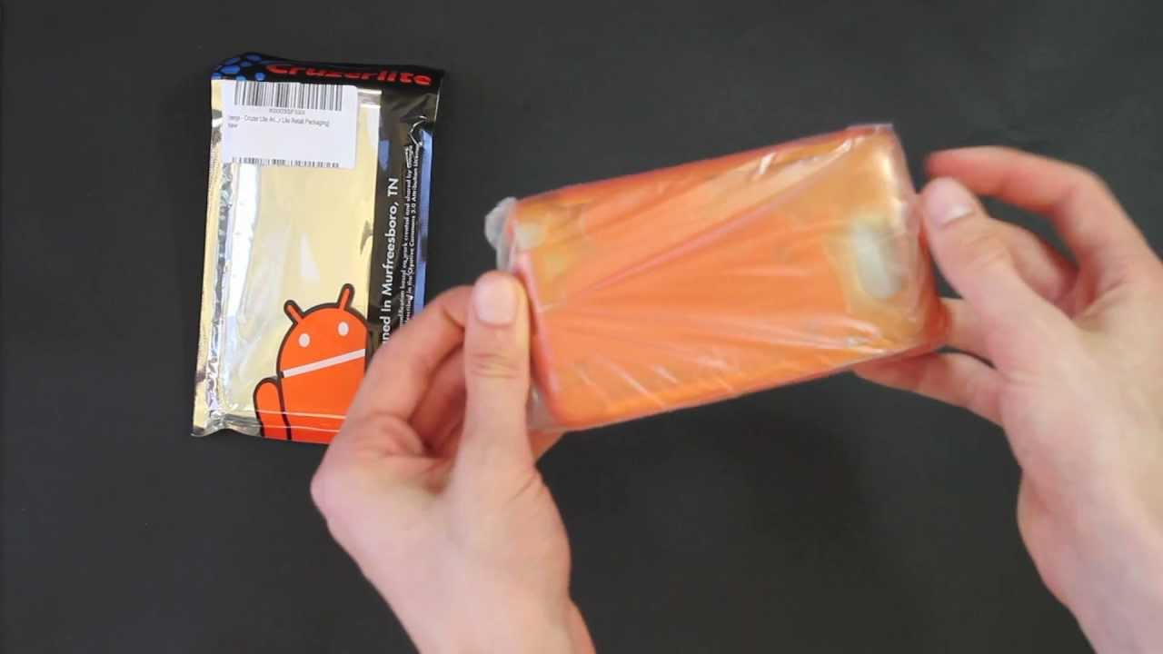 CruzerLite Androidified Case For Samsung Galaxy Note (Orange)