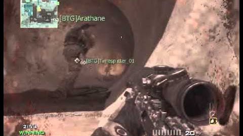MW3-Barrett Multi Kill.