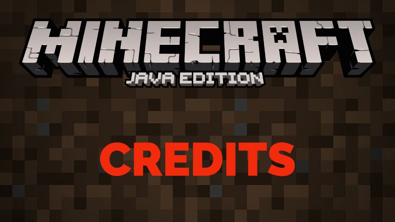 Minecraft Java Edition End Credits. - YouTube