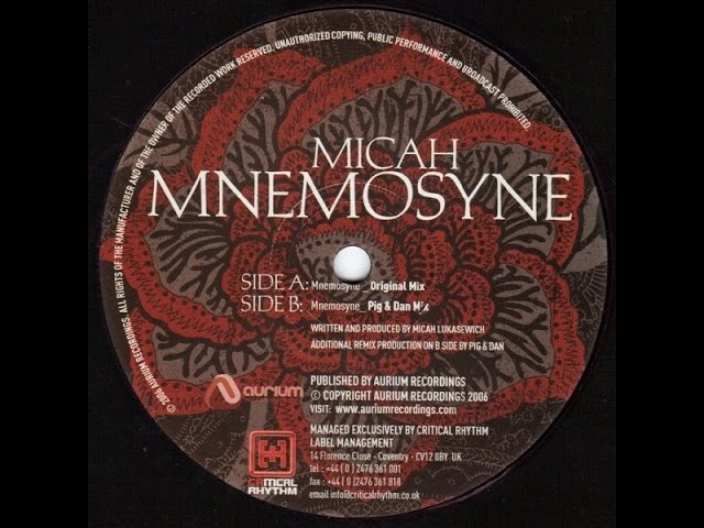 Micah - Mnemosyne