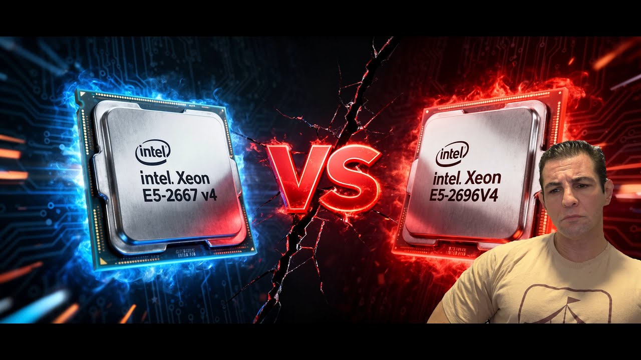 Intel Xeon E5‑2667 v4 vs Intel Xeon E5‑2696 v4 – Agora vai! 🔥