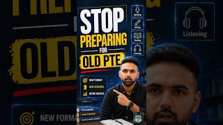 STOP Preparing for OLD PTE - Complete Breakdown #shorts #pte