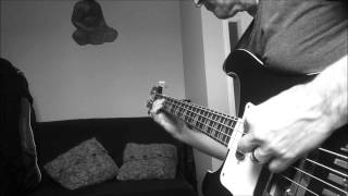 Video thumbnail of "The Olympian by The Skids Bass Cover"