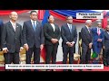 Prestation de serment des membres du conseil prsidentiel de transition au palais national