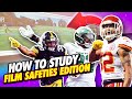 Football 🏈 How to Study Film Safeties Edition! NFL College Football High school Football