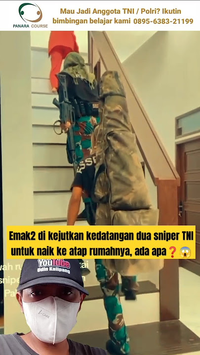 Detik2 sniper TNI menampakkan diri❓😱 #shorts #viral #kopassus #prabowo