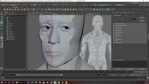Human Figure Part 3: Blocking the Head in Maya
