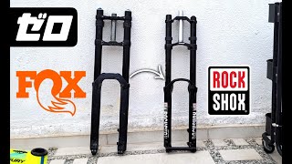 Upgrading from FOX40 Performance to Rockshox BoXXer World Cup | GT Fury DH Bike | ENDERPOP™