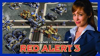 Download Lagu Red Alert 3 | The Allied Gameplay vs 4 Brutals FFA MP3