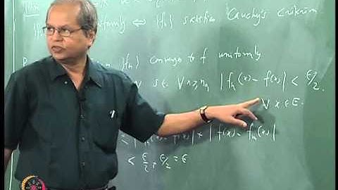 Mod-09 Lec-47 Uniform Convergence