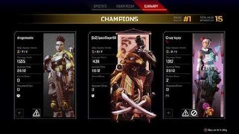 How I Got my kill Leader badge for Revenant! Apex Legends champions