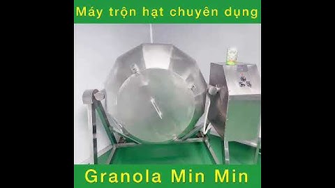 Quy trình sản xuất ngũ cốc minmin