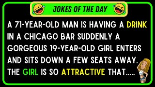 Old Man In Bar Proposed By A Young women | jokes off the day | daily funny jokes #jokes