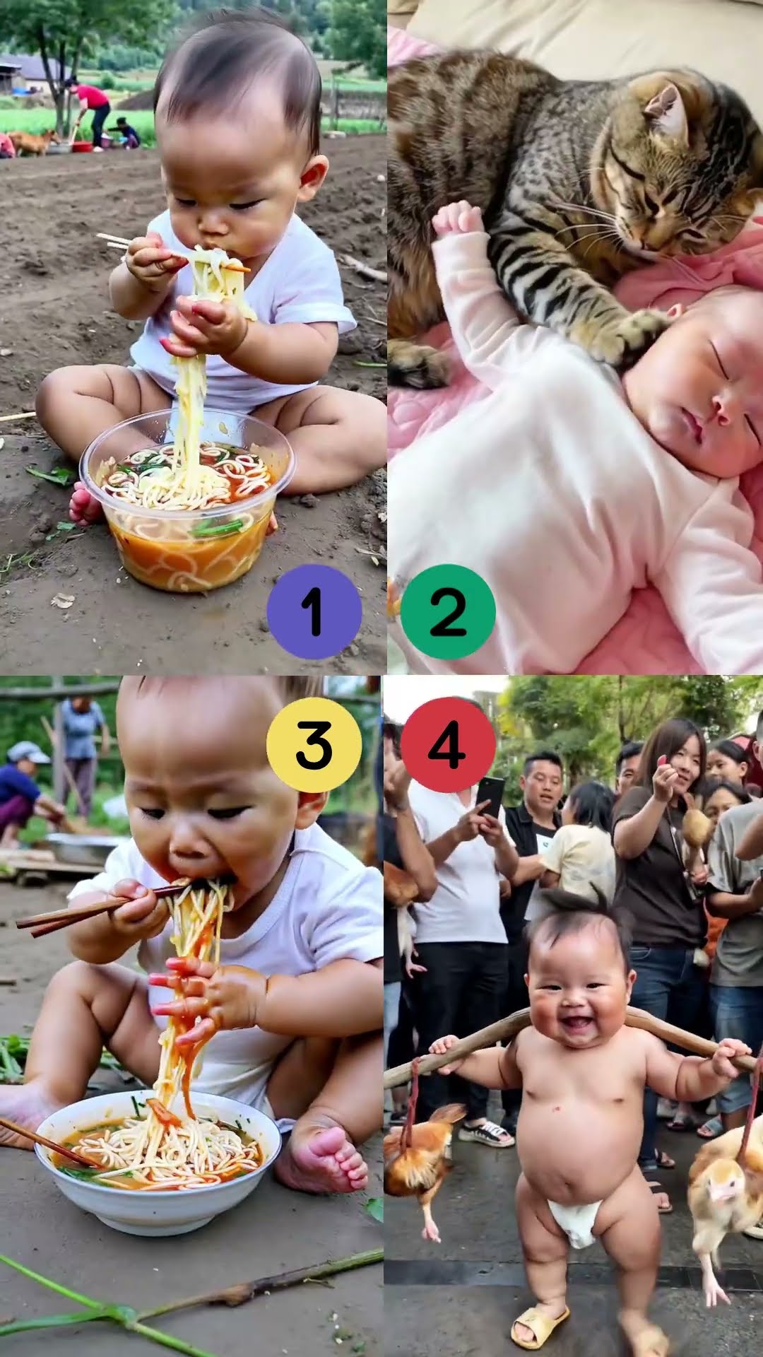 Sprunki vs hungry baby collection
