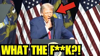 Trump BOMBS ON STAGE, Crowd STUNNED INTO SILENCE