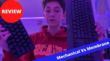 Is Membrane Better then Mechanical? (Keyboard Review+ Sound test)
