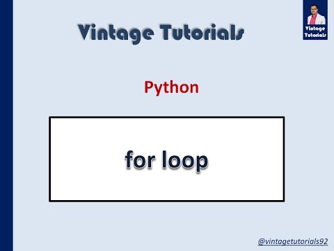 For Loops in Python - Tutorial for Beginners