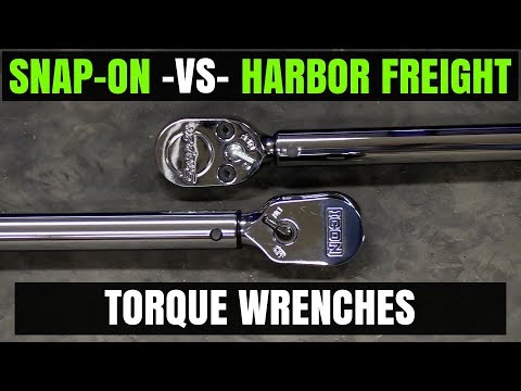 Snap-on - VS - Harbor Freight ( ICON ) 1/2" Torque Wrenches