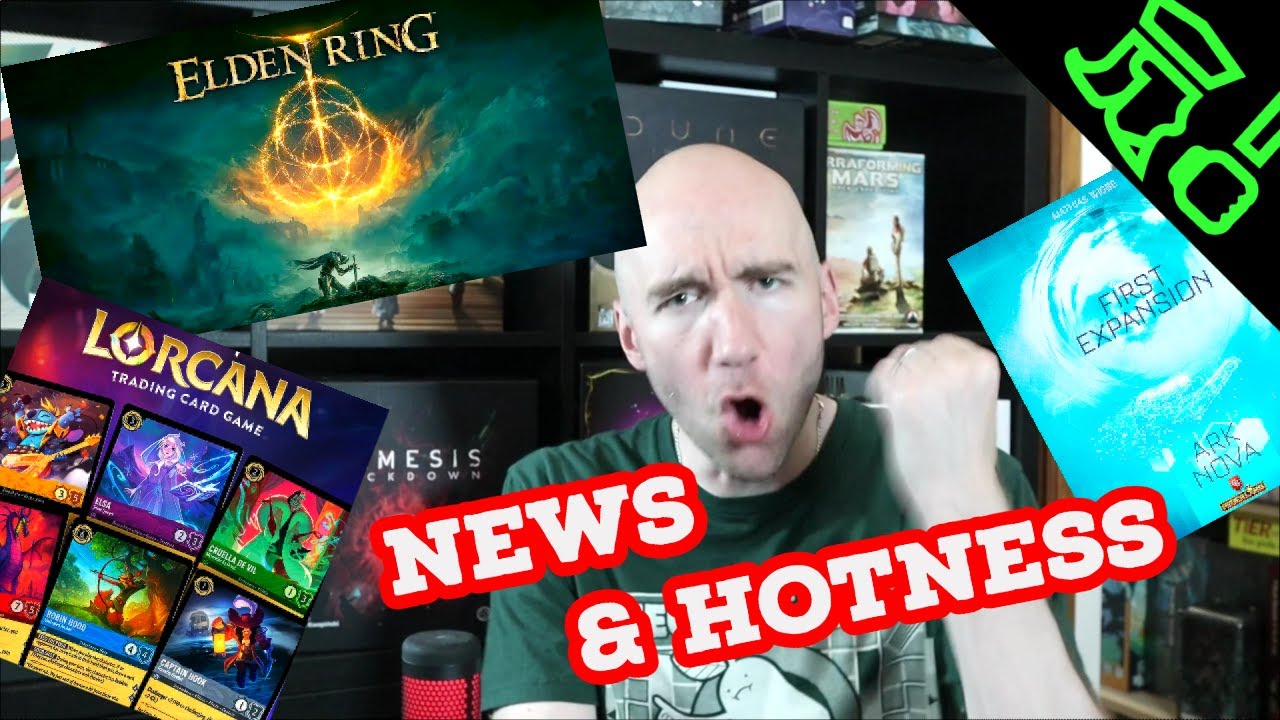 Elden Ring? More Ark Nova? DISNEY + Trading Card Game?? Board Game