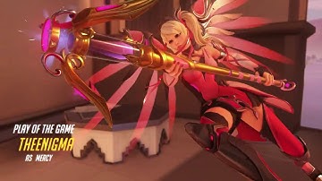 [Overwatch] Cool Mercy POTG Highlight Intro