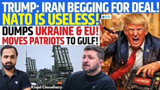Trump Diverts Eu Paid Ukraine Air Defense To Gulf Iran Begging Before Final Blow? Nato Dead Kinjal