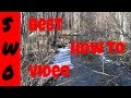 Mink and Muskrat Trapping Small Rivers and Streams Part 1 (sets and location)