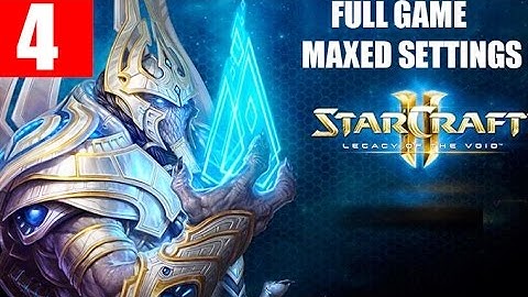 StarCraft 2 Legacy of the Void Walkthrough Part 4 Full Campaign HD Ultra Gameplay - Spear of Adun