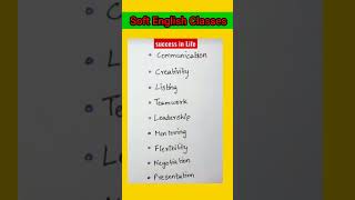 Top 10 soft skills for success in life #shortsvideo screenshot 4